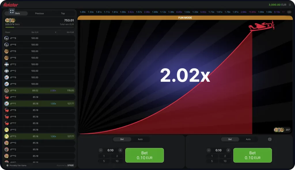 Play demo aviator from lucky star